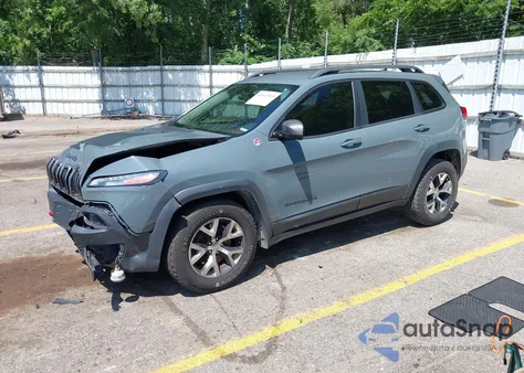 2014 Jeep Cherokee Trailhawk z USA, uszkodzony, nr VIN 1C4PJMBS5EW276289
